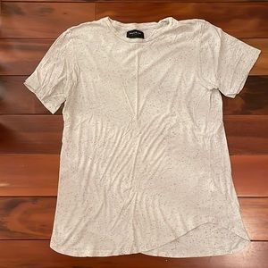 White short sleeve tee shirt medium